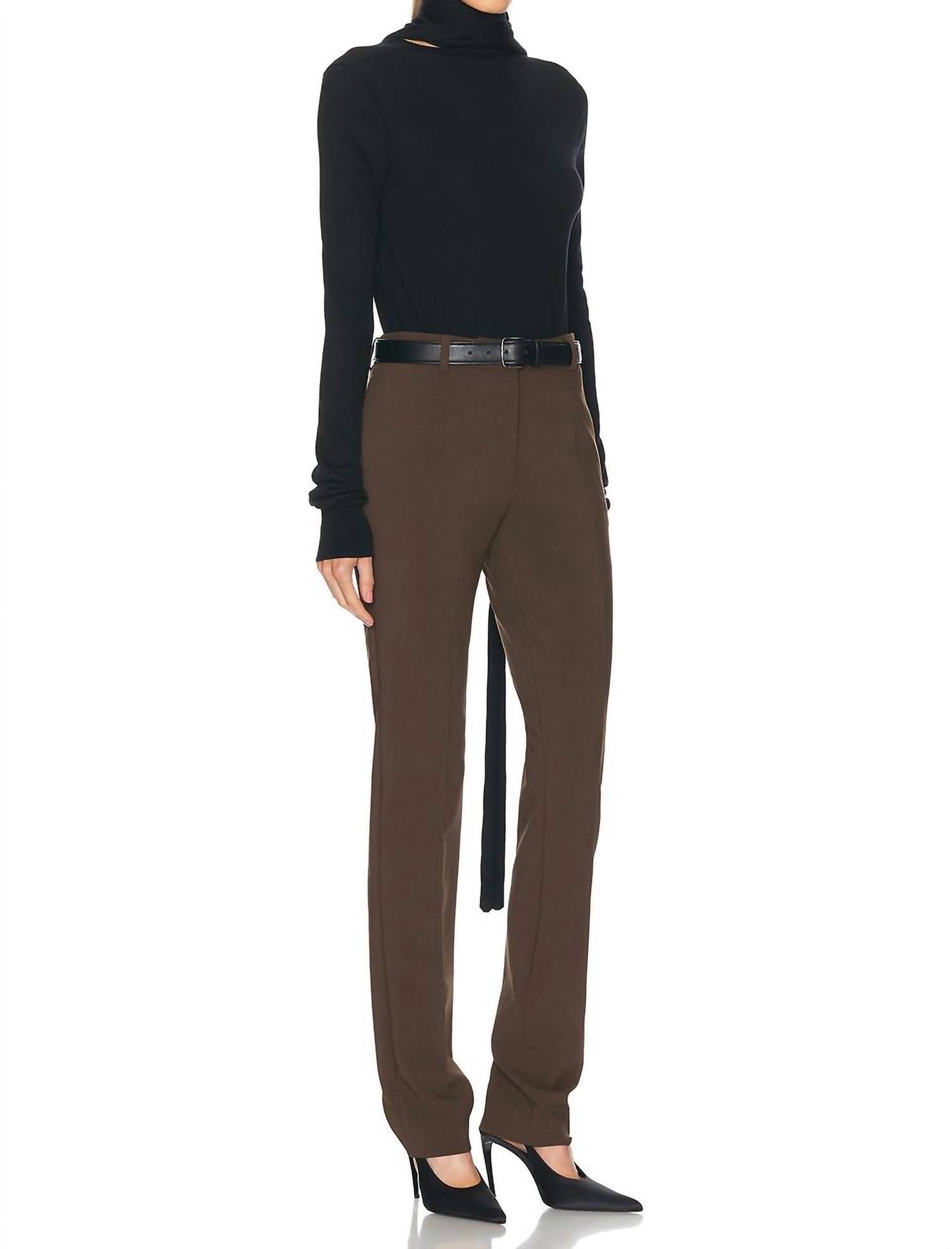 Toteme - Draped-scarf Fine Knit Top