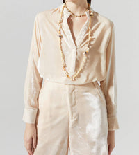 Lanhtropy - Nikka Velvet Shirt