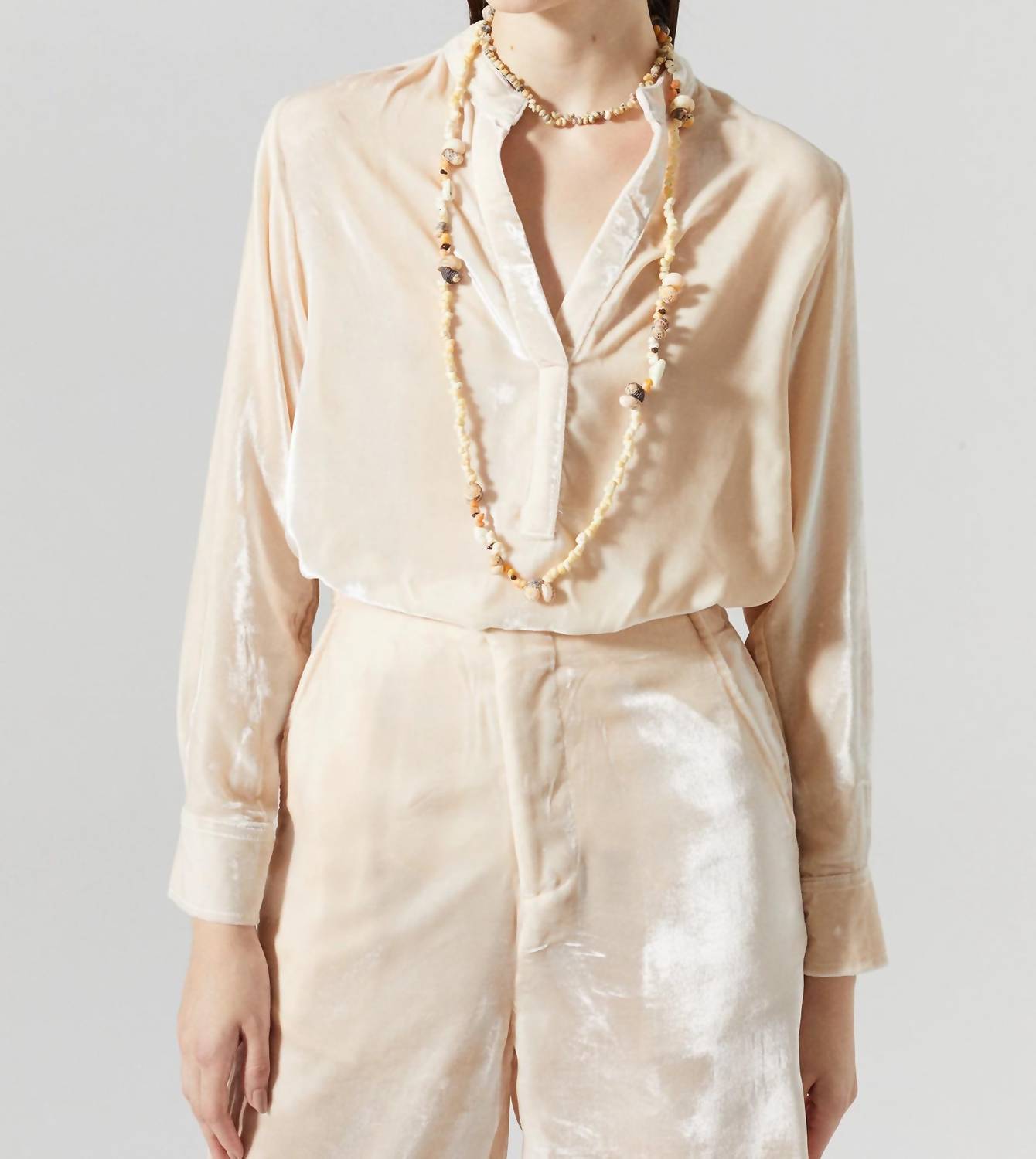 Lanhtropy - Nikka Velvet Shirt