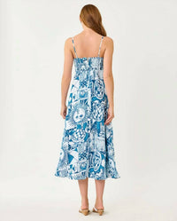 Lilly Pulitzer - JORGIAN LINEN MIDI DRESS