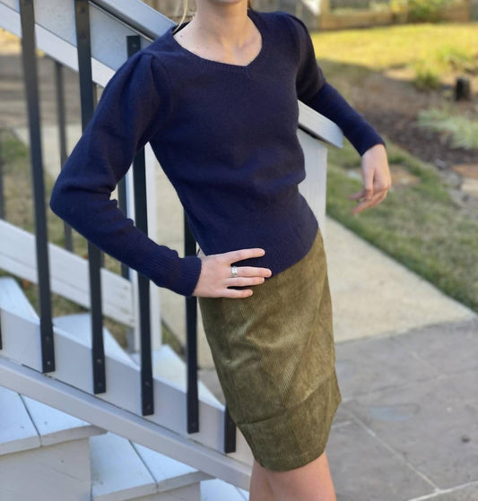 Corduroy Skirt