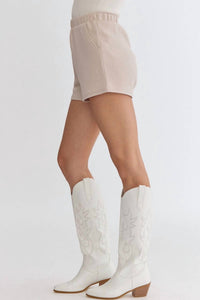 Entro - Textured Shorts