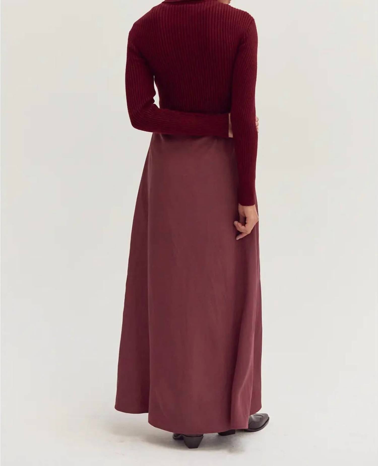 Crescent - Sweater Dress Set