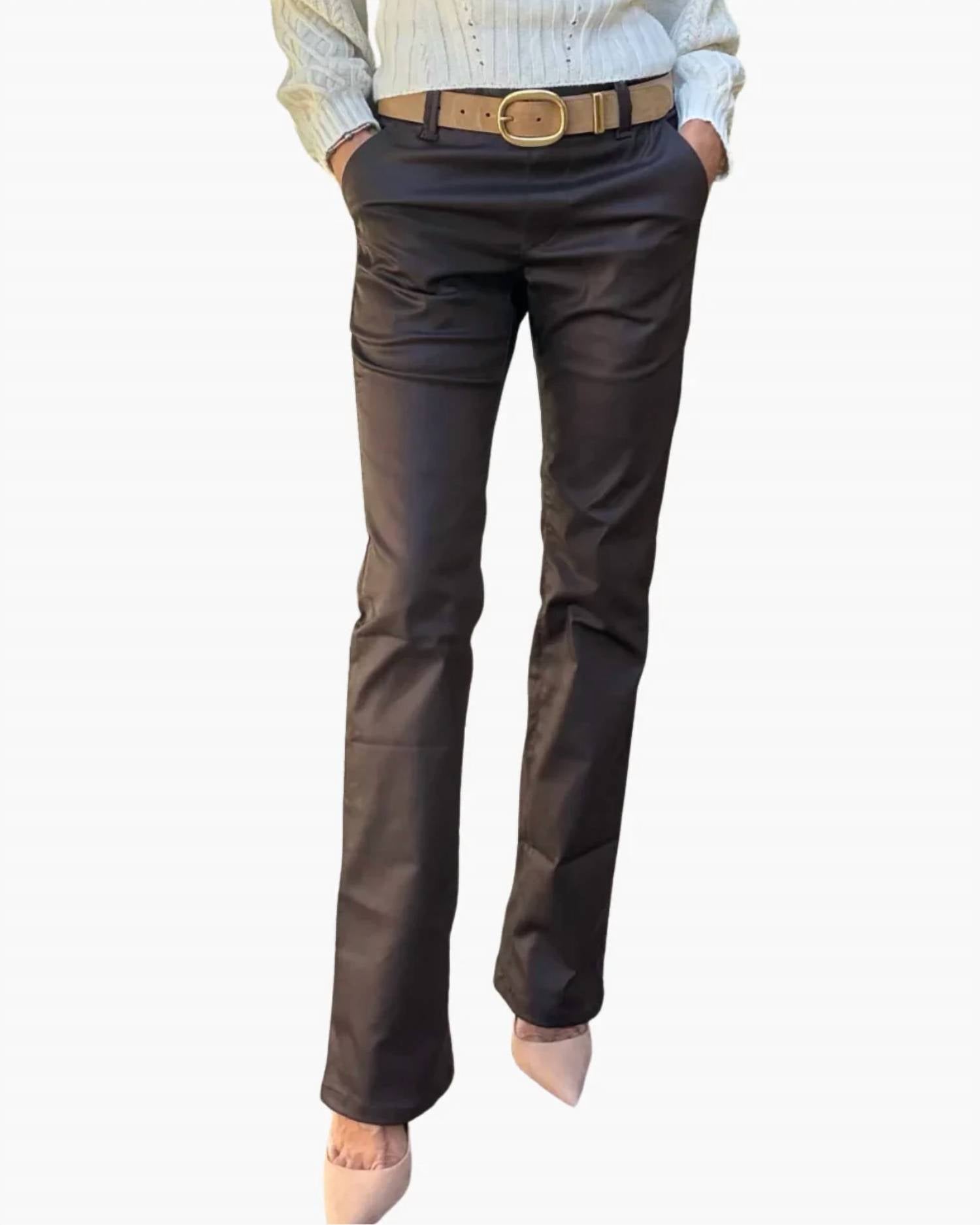 Bevy Flog - Nansi Vegan Leather Pant
