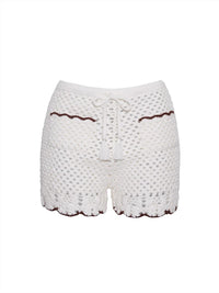 Cara Cara - Brix Crocheted Shorts