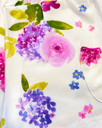 Mayoral - Girl's Top With Floral Shorts Set