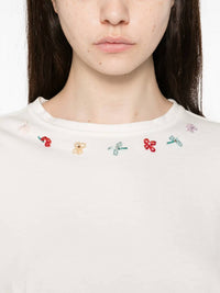 Forte Forte - Petites Fleurs Embroidery T-shirt