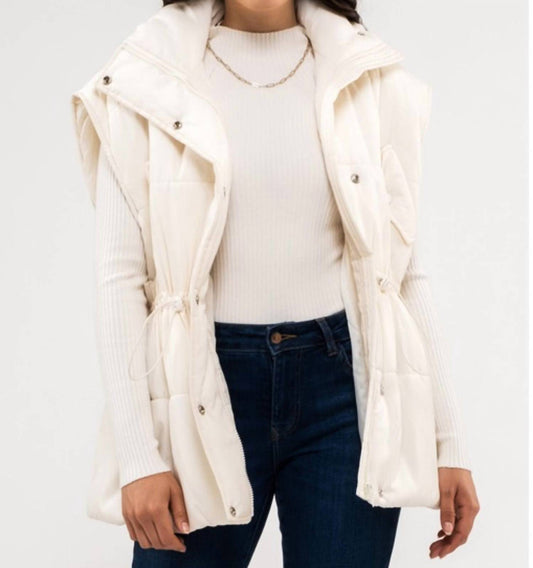 Blu Pepper - Zip Front Puffer Vest