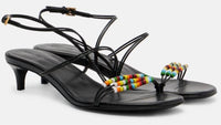Khaite - Women's Loop Beads 35 Kitten Heel