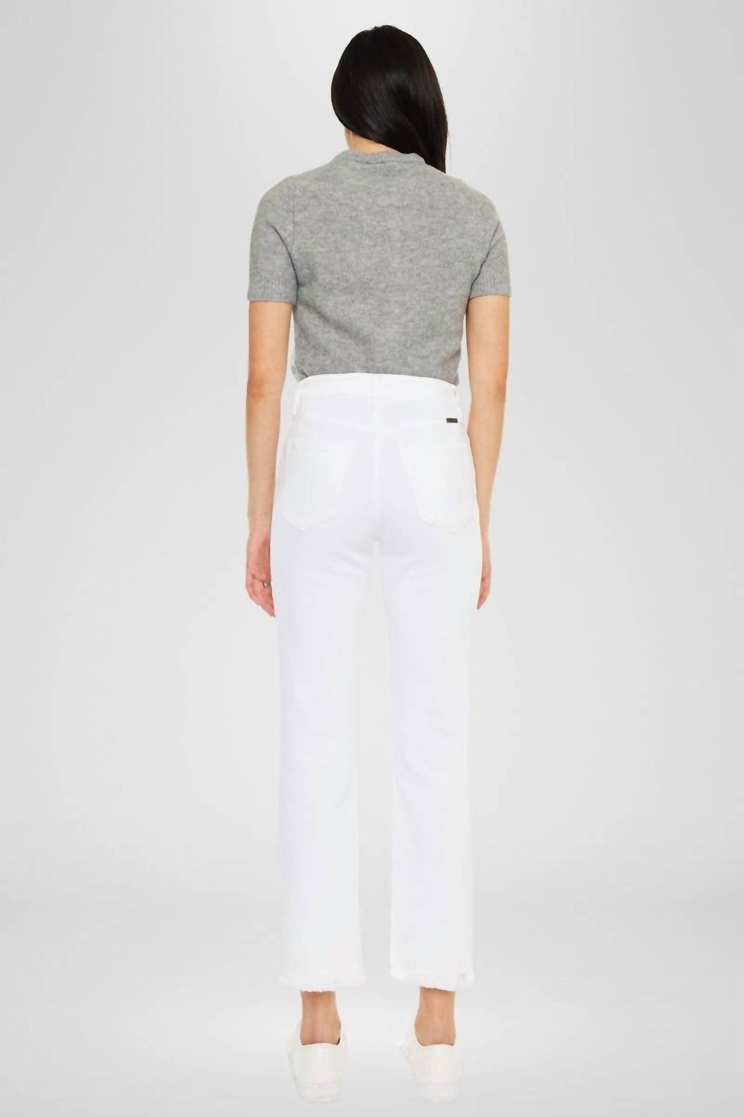 Kancan - High Rise Slim Straight Jeans