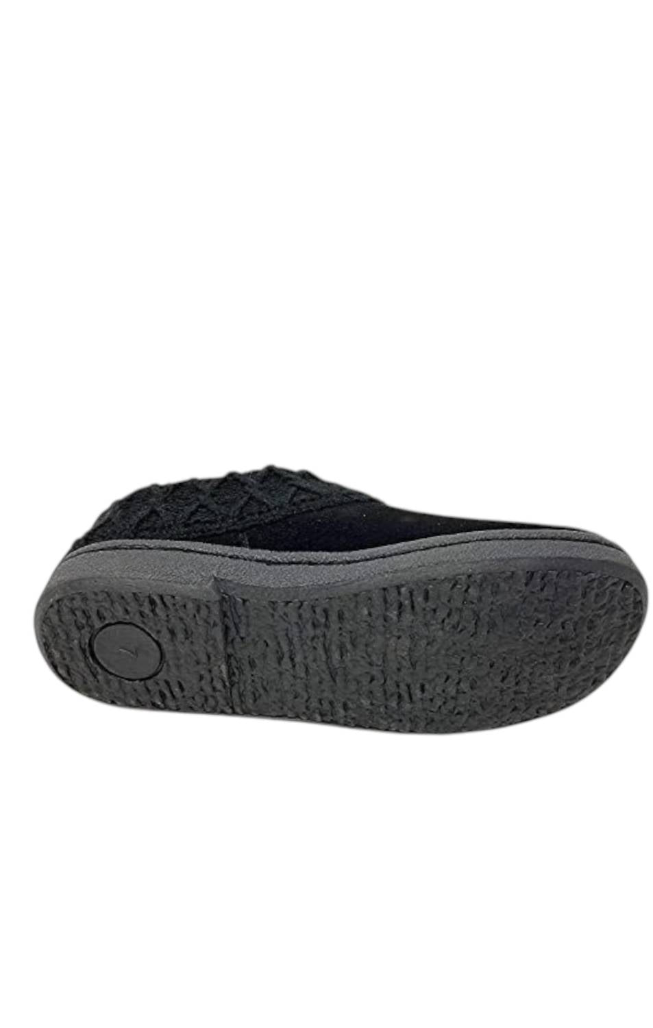 Clarks - Women's Scuff Suede Leather Knitted Collar Clogs