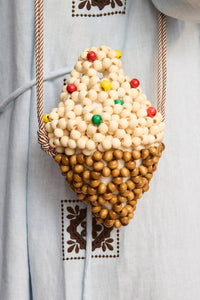 Alemais - Wood Bead Gelato Mini Bag