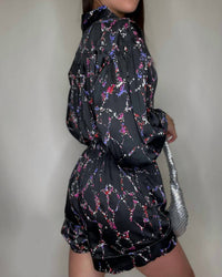 Elan - Cassie Long Sleeve Romper