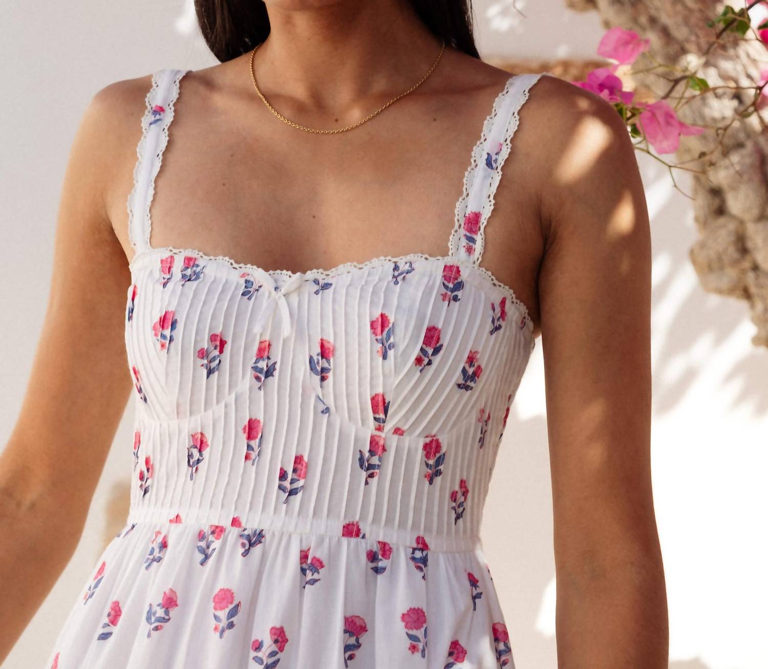 Pink City Prints - Malibu Midi Dress