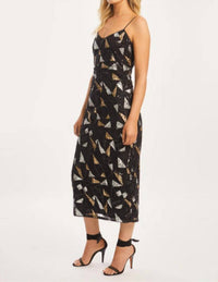 Caballero - Carolta Precious Metal Geo Sequin Dress