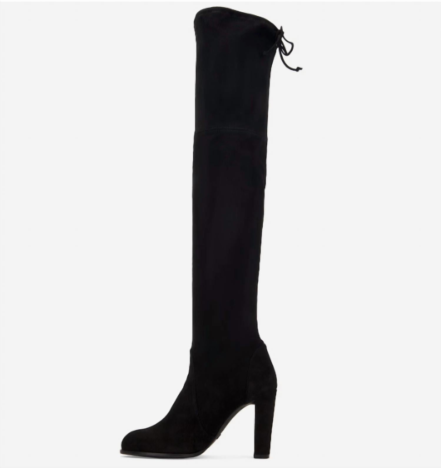 Stuart Weitzman - Women's Highland Stretch Suede Over The Knee Boots