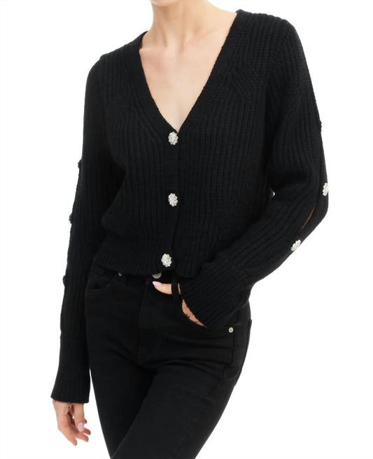 Allison New York - Jeweled Cardigan