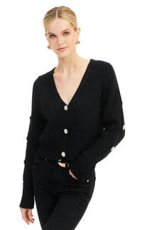 Allison New York - Jeweled Cardigan