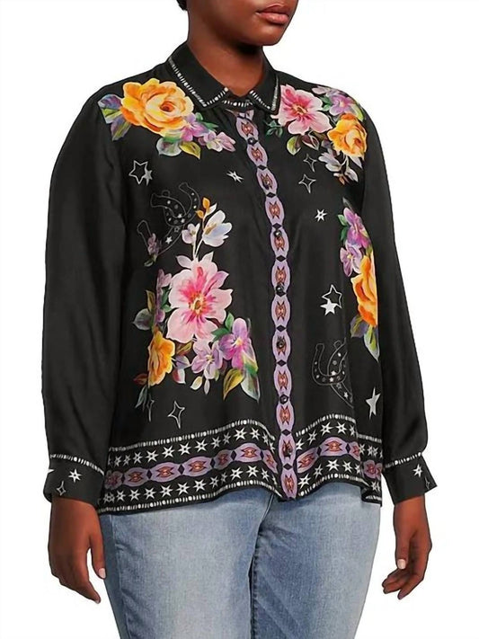 Johnny Was - WOMEN'S ROSALYNDA BUTTON DOWN SHIRT PLUS