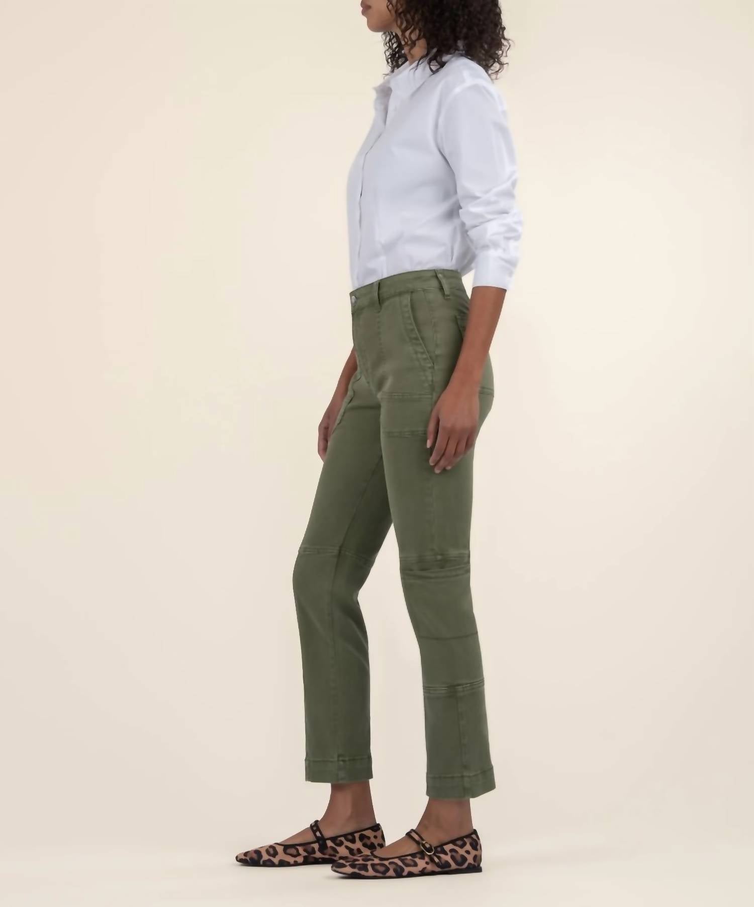 Kut From The Kloth - Elizabeth High Rise Straight Leg Jeans