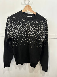 Parke & Ronen Women's Starlight Top in black - women's sweater