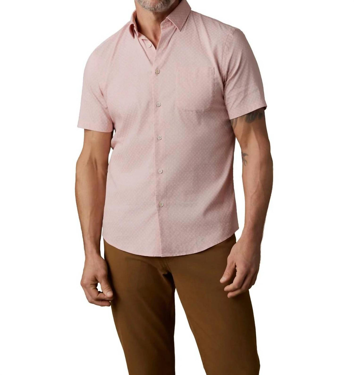 Faherty - Short Sleeve Movement Monterrey Shirt