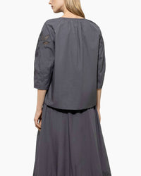 Luisa Cerano - Pure Cotton Embroidered Blouse