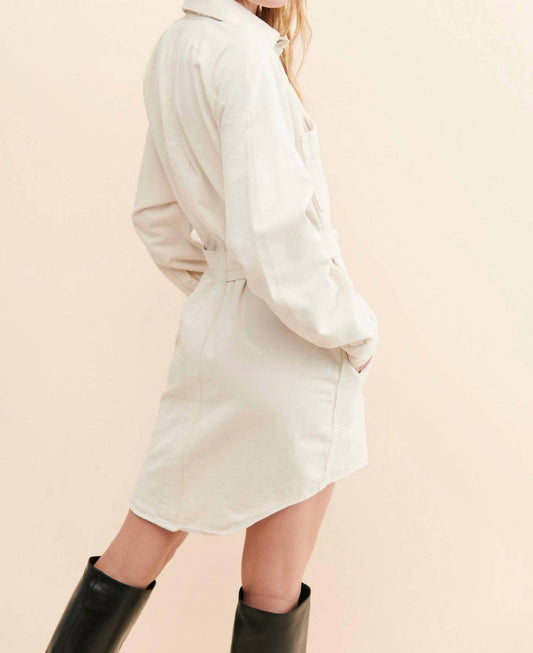 Hudson - Oversized Shirt Mini Dress