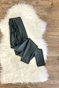 Lysse - High Waist Vegan Leather Leggings