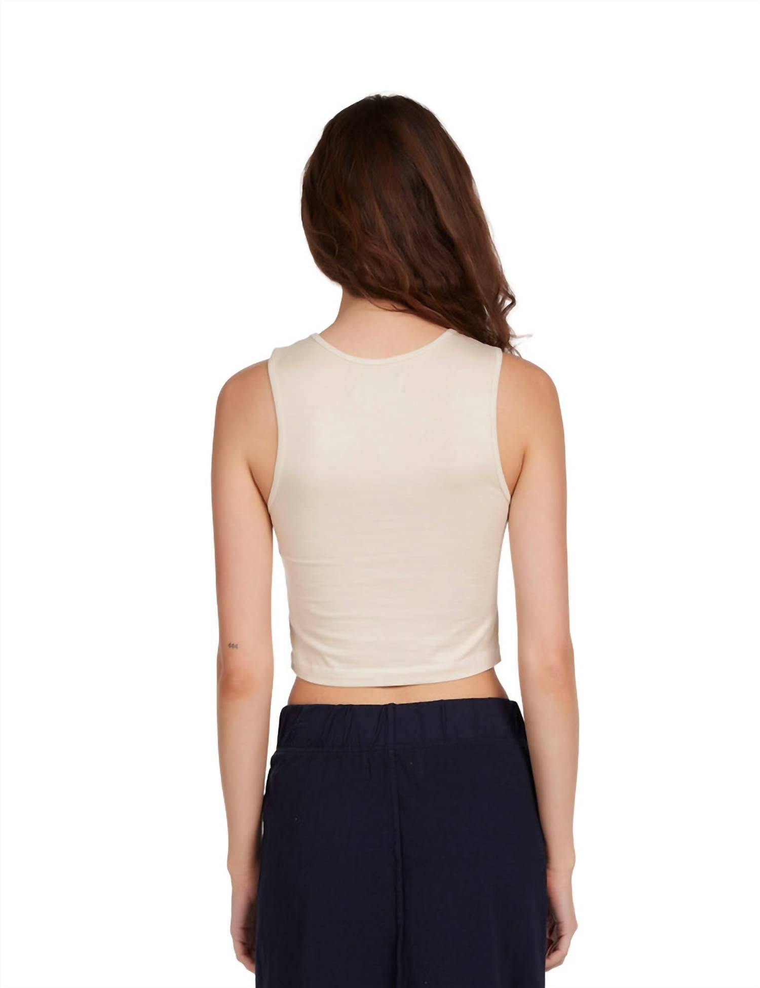 Les Tien - Talya Crop Tank Top