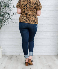 Hailey & Co - Spotted Animal Print Blouse