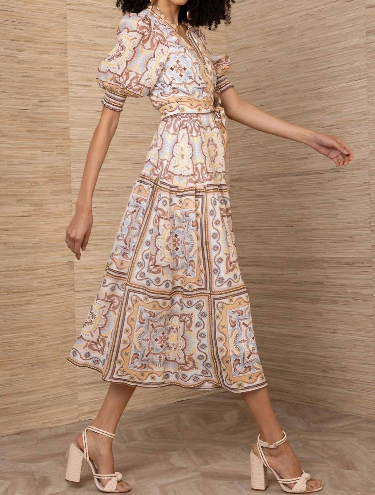 Hale Bob - Bess Linen Maxi Dress