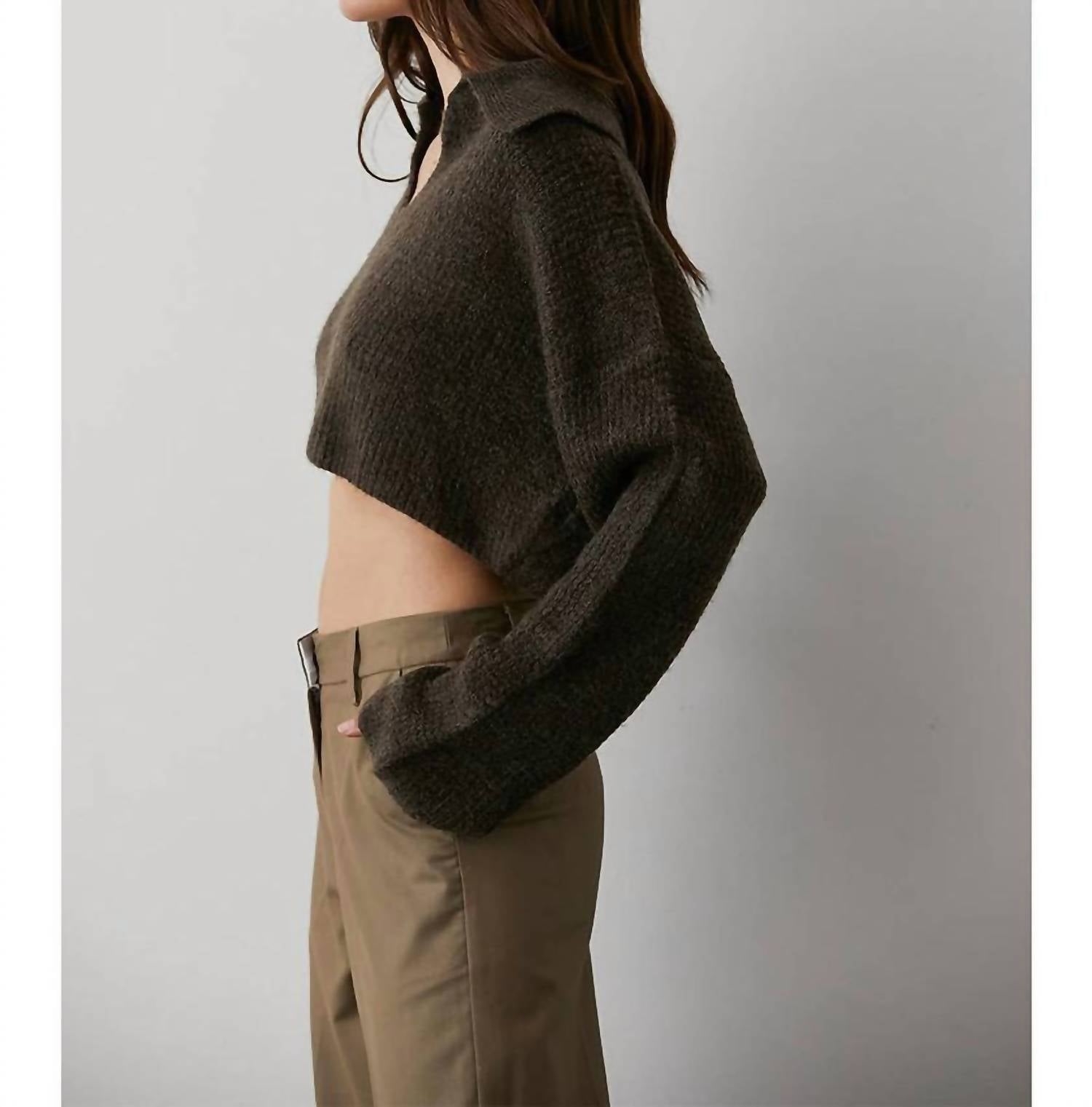 Crescent - Devan Polo Sweater