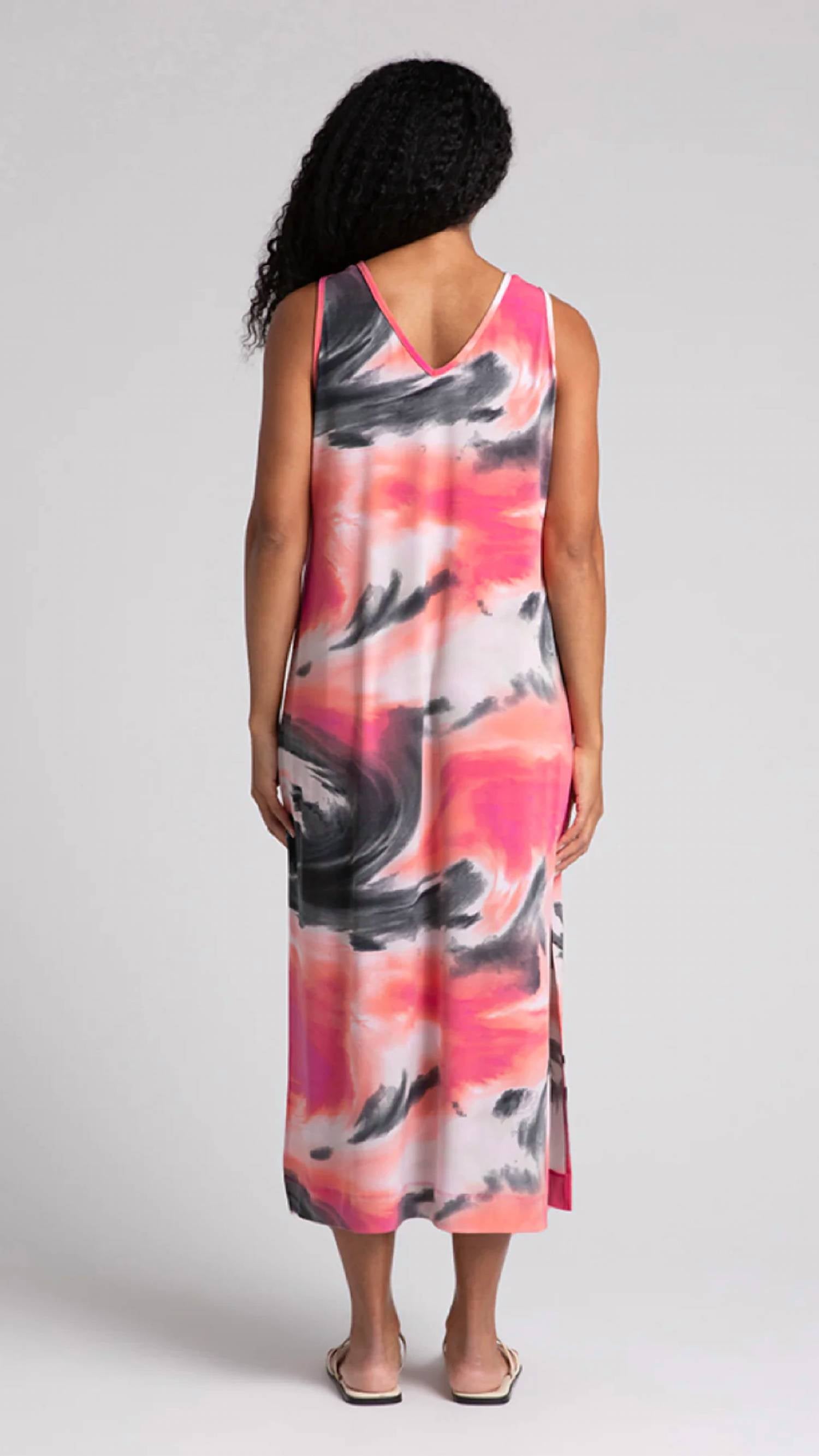 Sympli - Reversible Slit Tank Dress