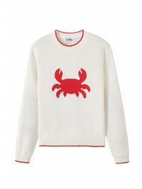 27 Miles Malibu - James Cotton Crab Intarsia Crew Pullover