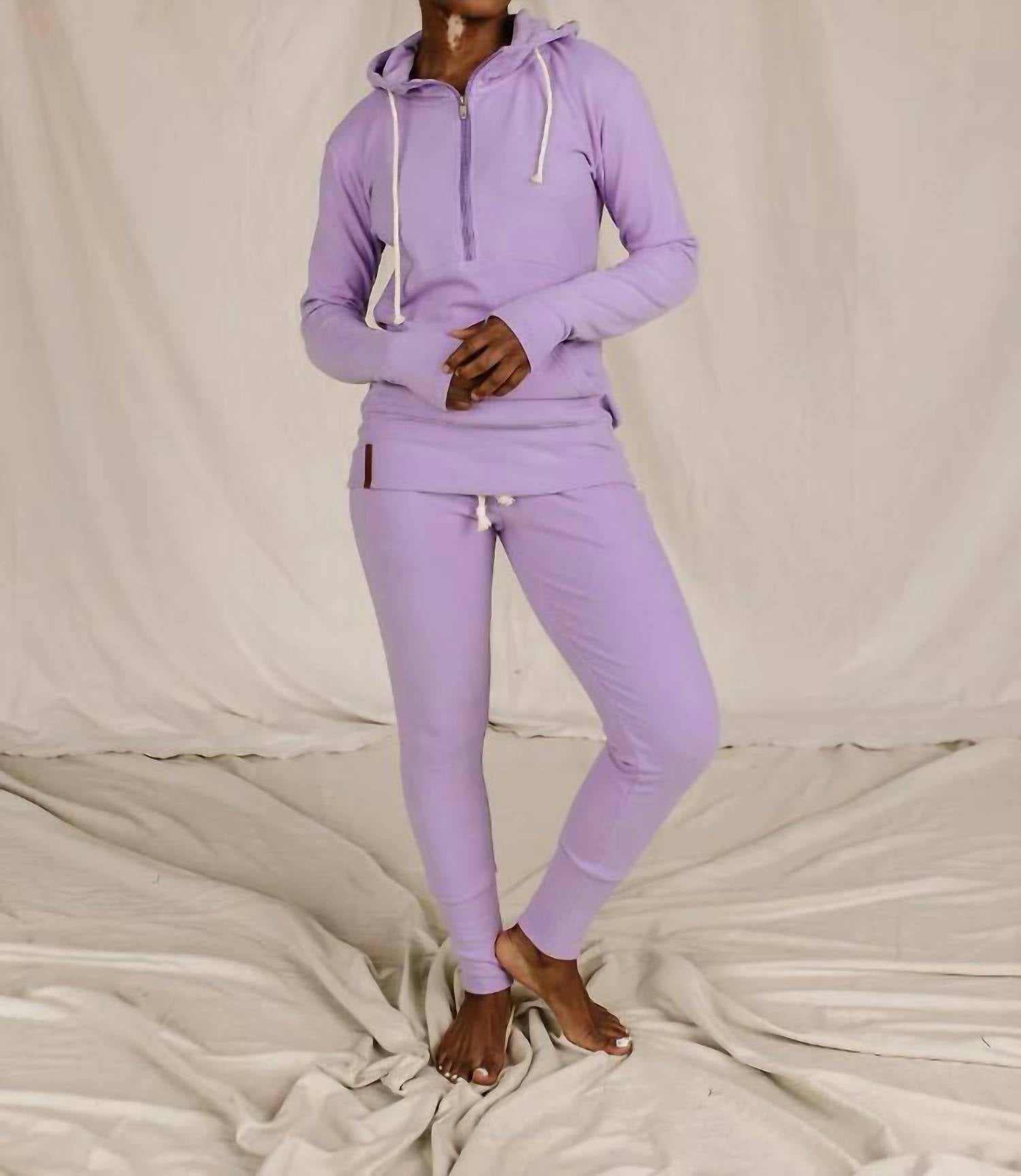 Ampersand Ave - Performance Fleece Halfzip Hoodie