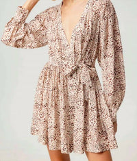 Sundays - LEOPARD PRINT FLORA DRESS