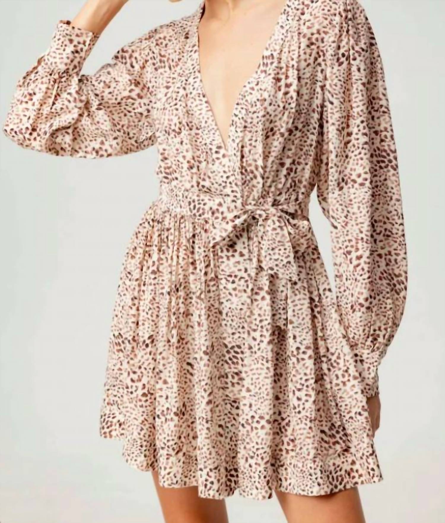 Sundays - LEOPARD PRINT FLORA DRESS