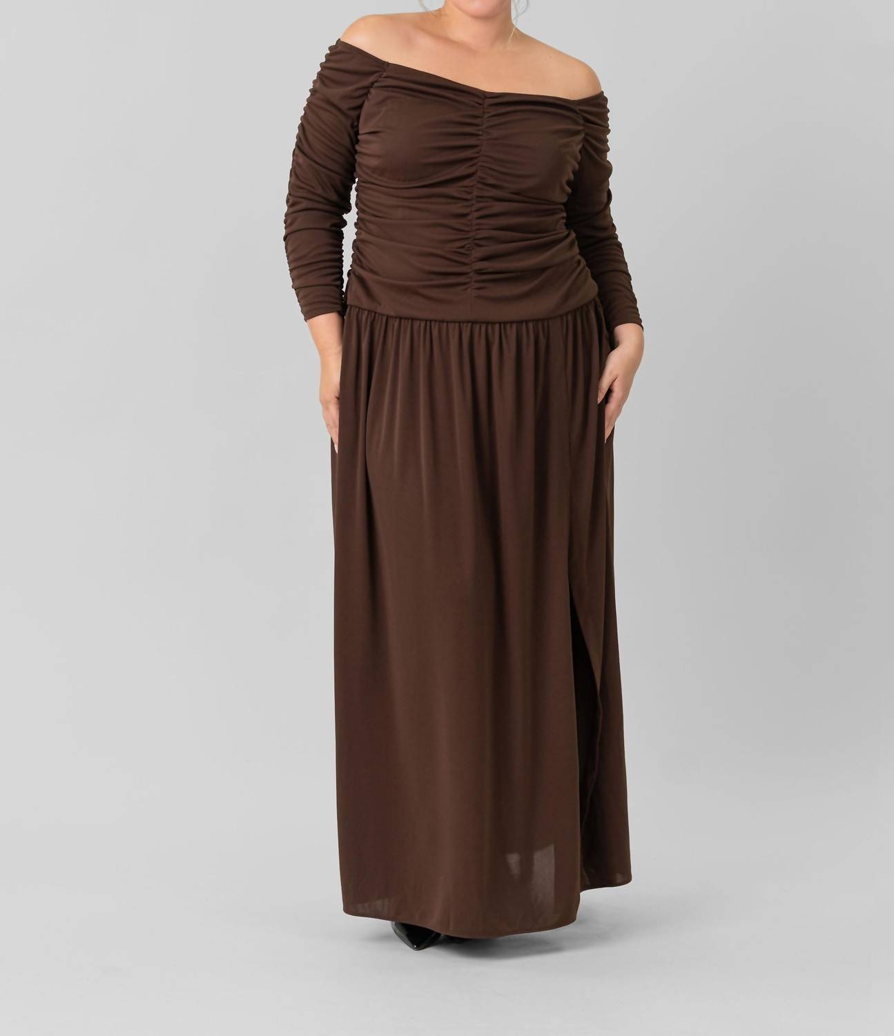 Tanya Taylor - Marla Off-shoulder Maxi Dress - Plus
