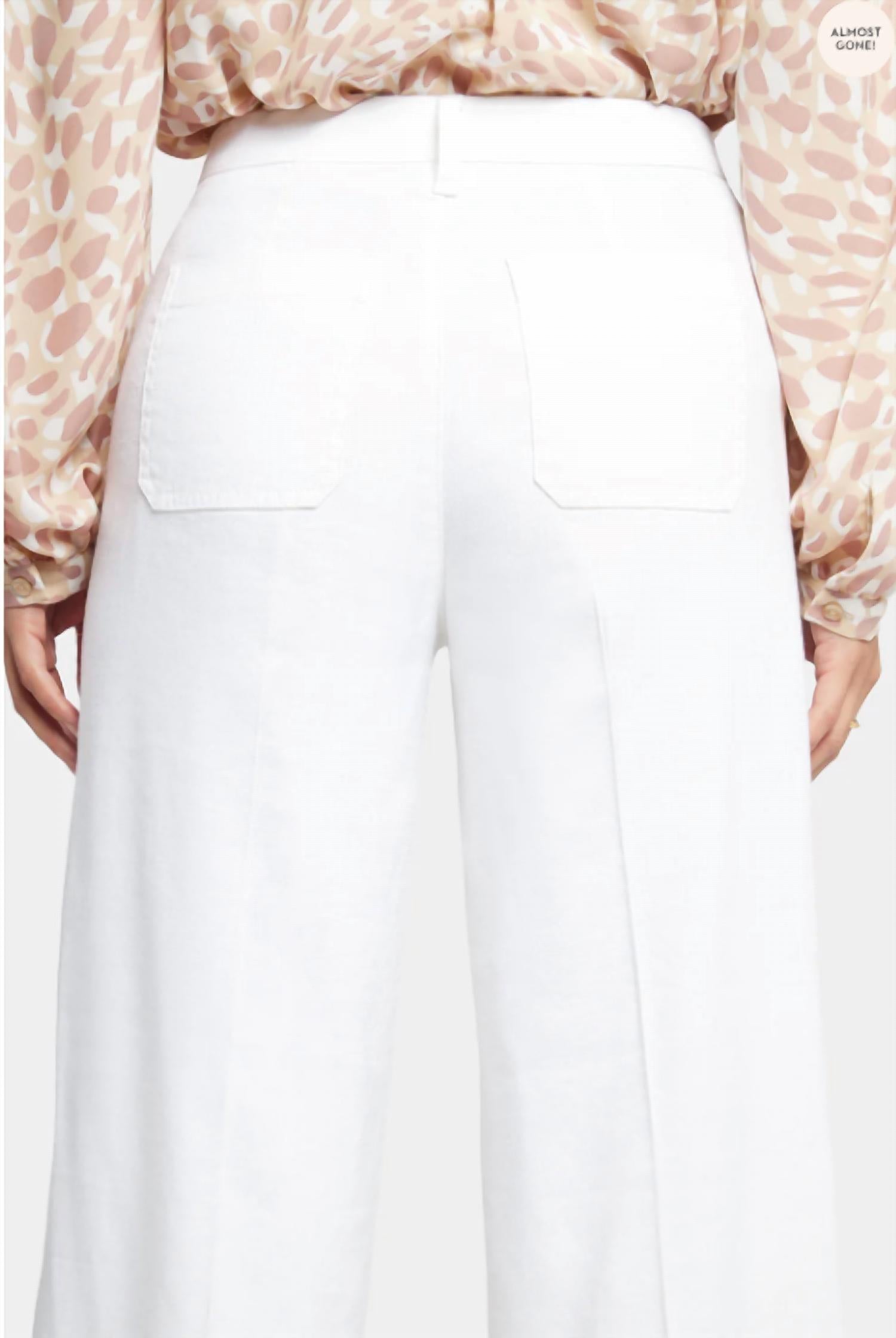 Nydj - Wide Leg Cargo Cropped Pants
