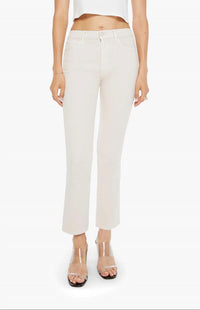 Mother - Mid Rise Smokin' Double Flood Pants
