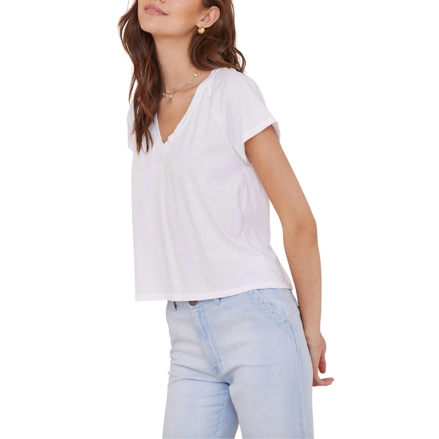 Bella Dahl - Short Sleeve Raglan V-Neck Tee