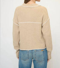 Central Park West - Maisie Topstitch SWeater
