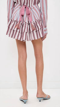 Coniglio - Cinch Back Mini Skirt