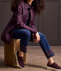 Tribal - Quinley Quilted Snap Front Shacket