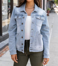 Grace And Lace - Boyfriend Denim Jacket