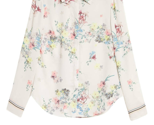 Women's Aadele Pergola Floral Button-Up Shirt Blouse