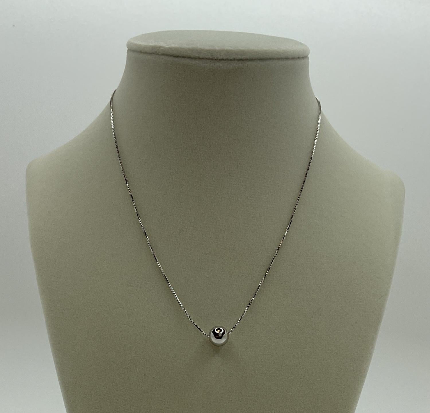 Marie Accessories - Women's Adjustable Ball Bead Pendant Necklace
