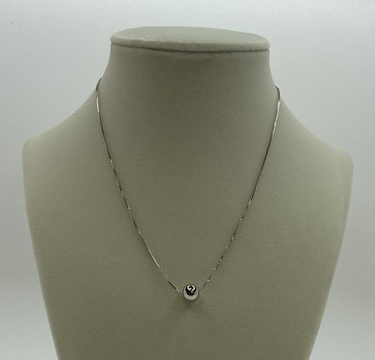 Marie Accessories - Women's Adjustable Ball Bead Pendant Necklace