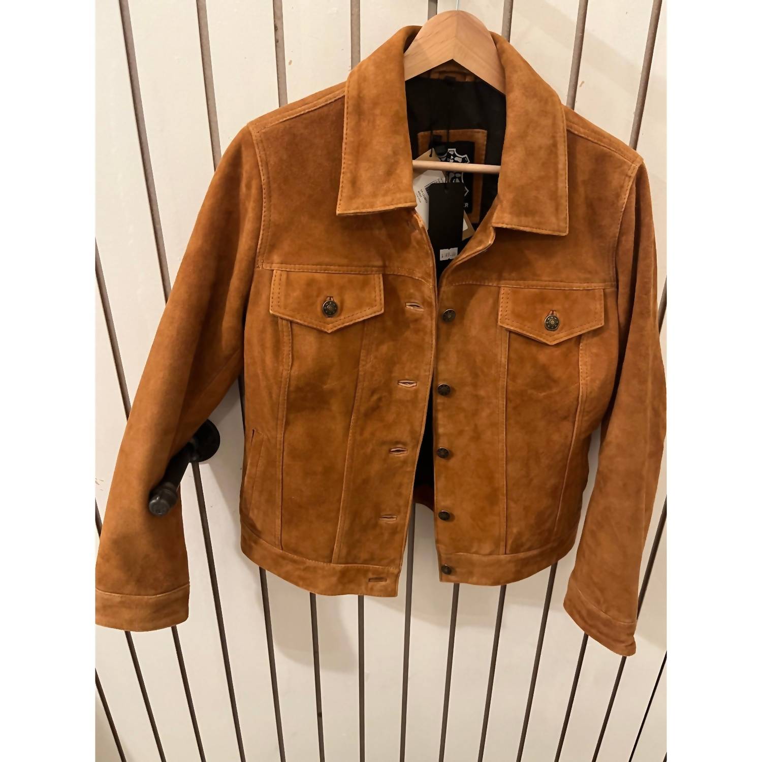 Decrum - Women's Fernando Trucker Suede Jacket